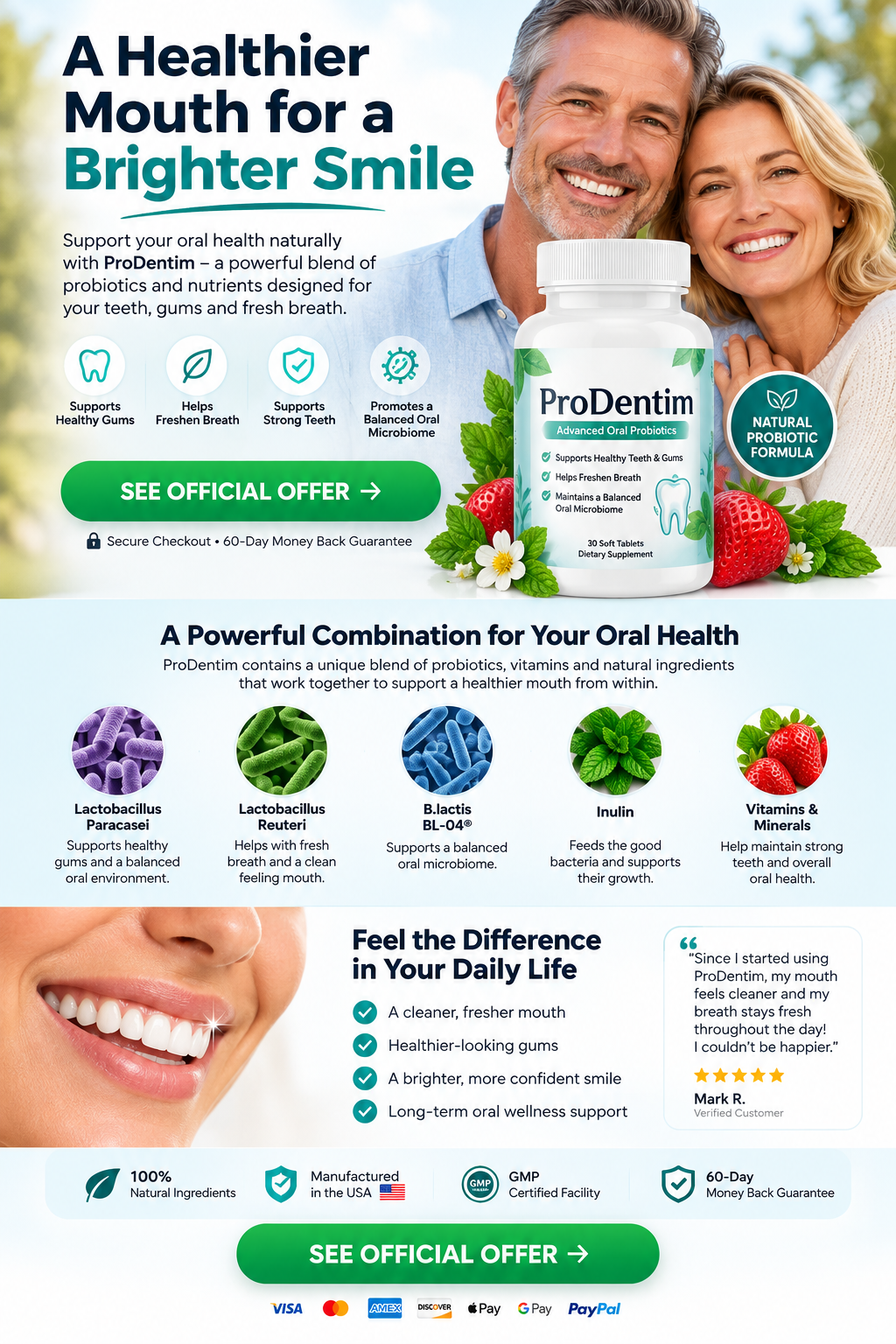 ProDentim oral wellness guide and official offer